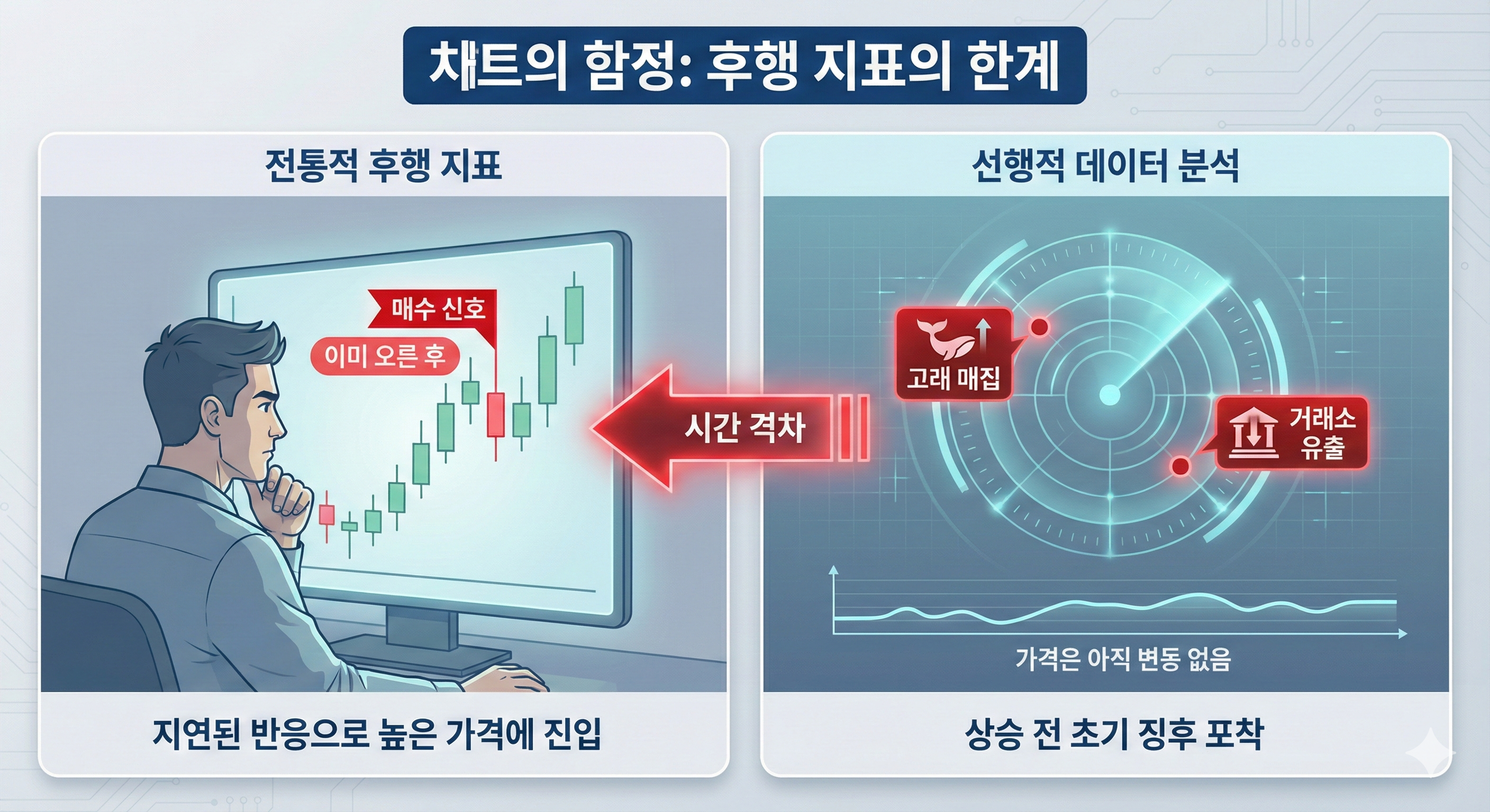 차트의 함정: 후행 지표의 한계 분석